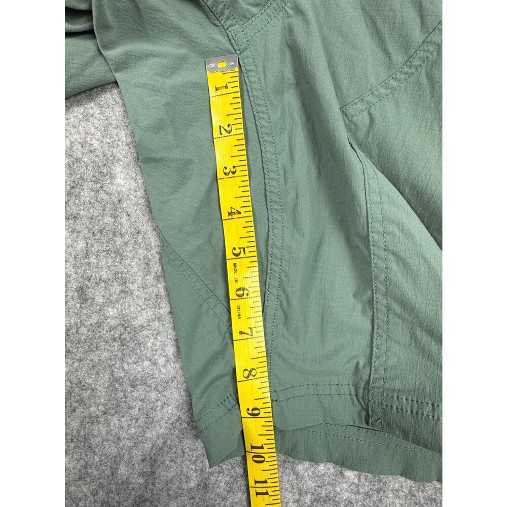 Duluth Trading Co Heirloom Gardening Overalls Womens XXL Green Ripstop Shorts - Picture 2 of 6